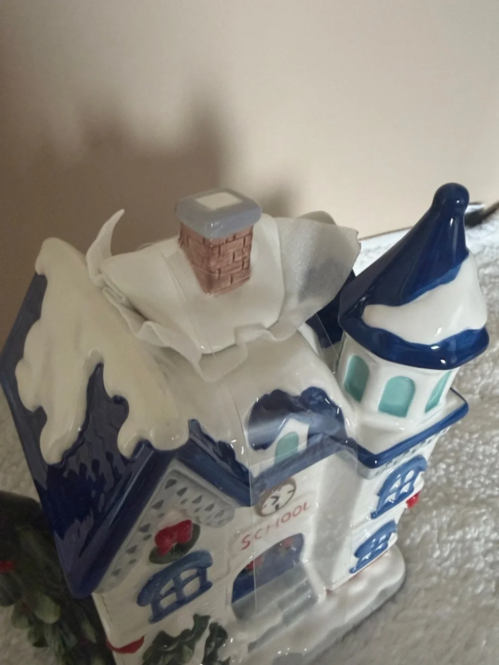 Ridgefield Home Holiday Christmas 🎄 School Teapot NEW!